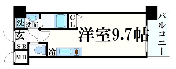 元町駅 徒歩7分 3階の物件間取画像